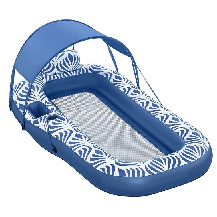Bestway, materac do pływania z daszkiem