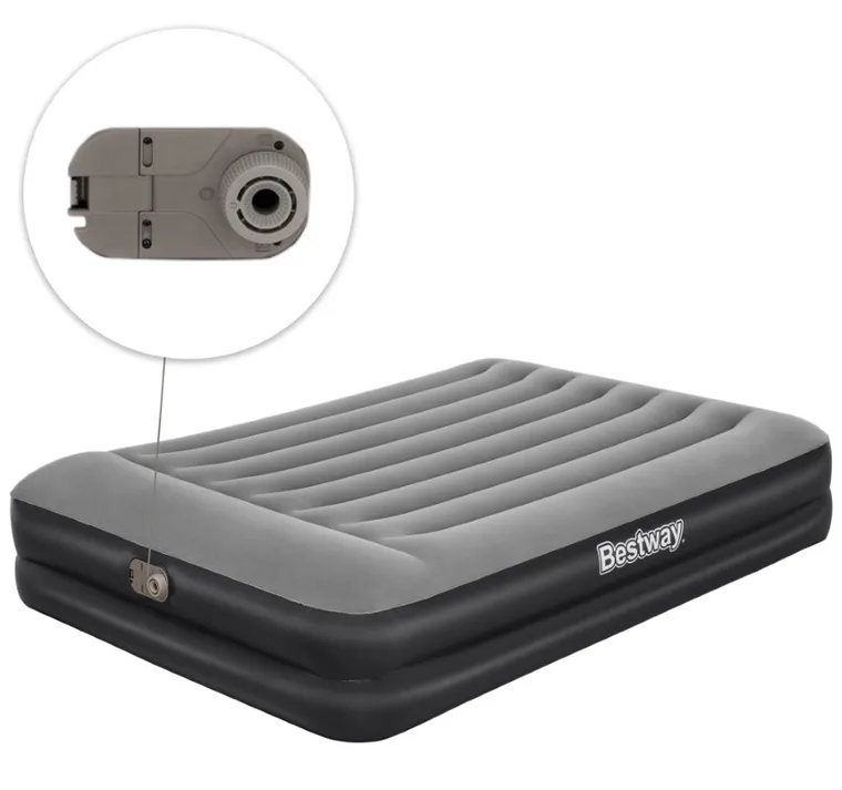 Bestway, materac welurowy wysoki, 203-152-46 cm