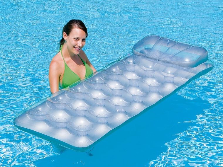 Bestway, Metal Tech, materac z podgłówkiem, 188-71 cm