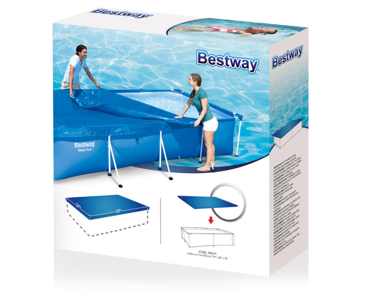 Bestway, pokrywa do basenu stelażowego, 400-211 cm