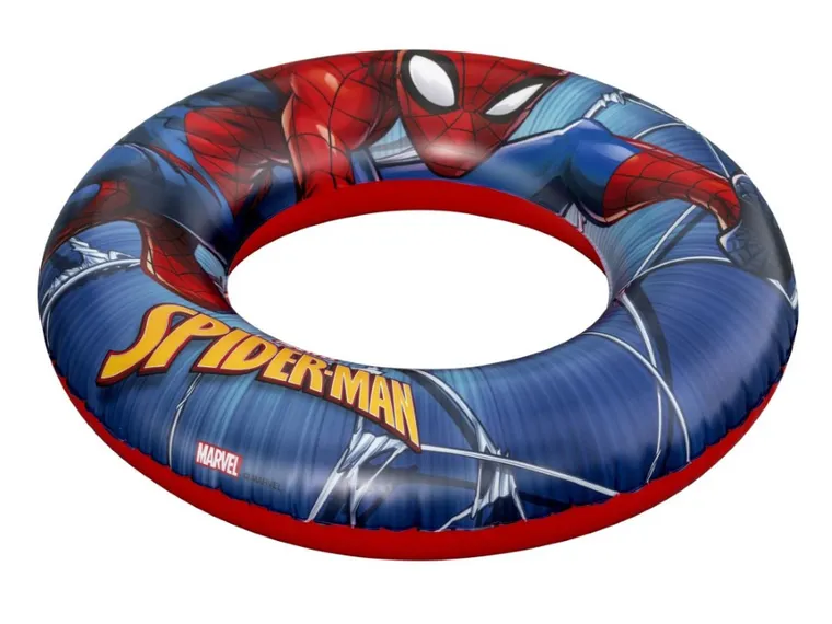 Bestway, Spider-Man, dmuchane kółko do pływania, 56 cm