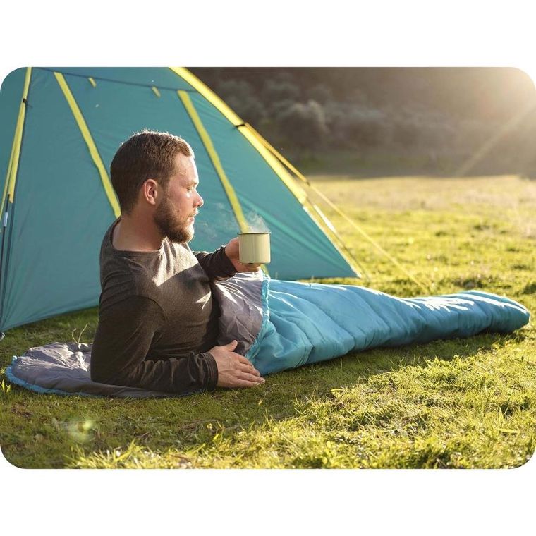 Bestway, śpiwór turystyczny, zielony