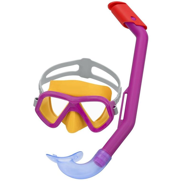 Bestway, zestaw do nurkowania, różowy