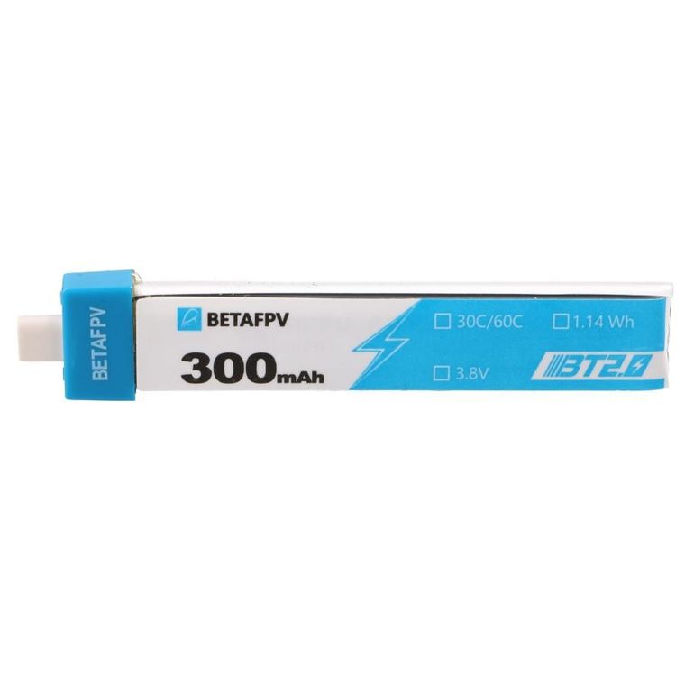 BetaFPV, BT2.0, zestaw baterii do dronów 1S, 300mAh, 3.8V, 8 szt.