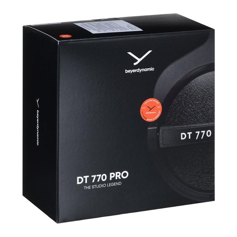 Beyerdynamic, DT 770 PRO 250 OHM, słuchawki studyjne, zamknięte