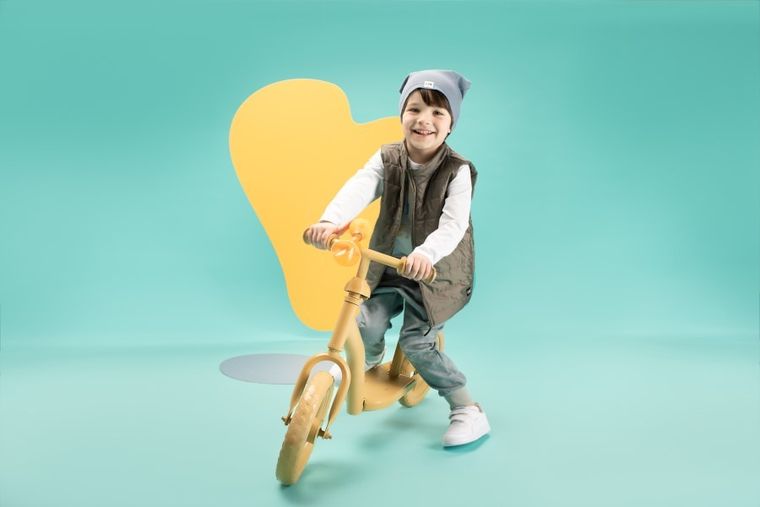 Bezrękawnik chłopięcy, khaki, Fun, Pinokio