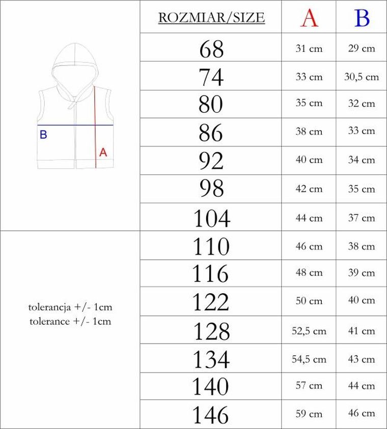 Bezrękawnik chłopięcy z kapturem, beżowy, Nicol