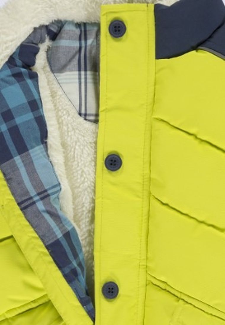 Bezrękawnik chłopięcy, żółty, Kanz