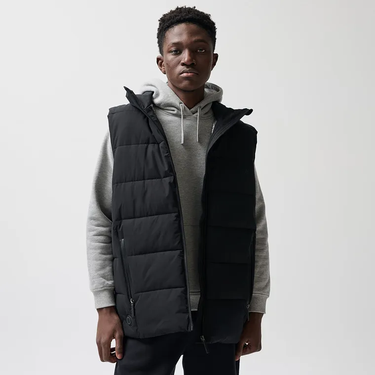 Bezrękawnik unisex oversize podgrzewany na USB NOWEAR