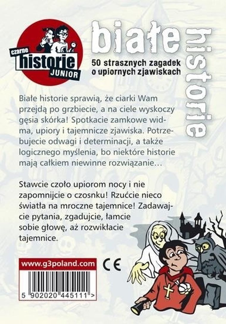 Białe historie, gra karciana