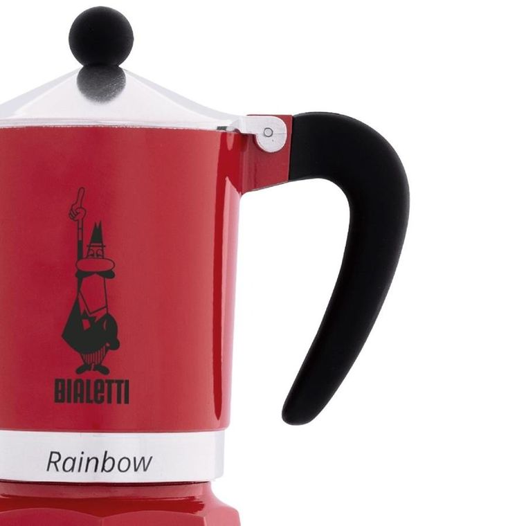 Bialetti, Kawiarka Rainbow 1tz Czerwona