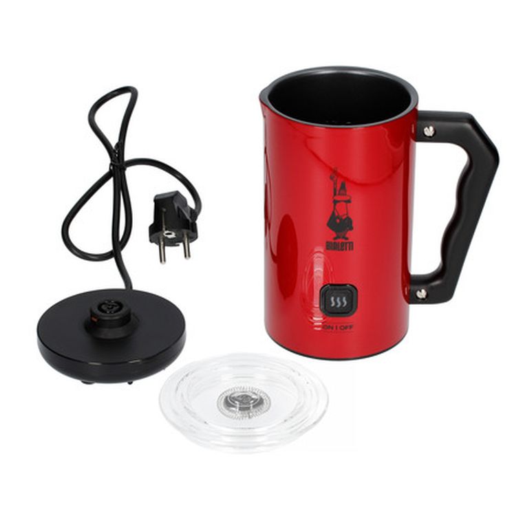 Bialetti, Milk Frother, elektryczny spieniacz do mleka, MKF02, rosso