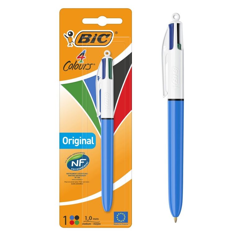 Bic, 4 Colours Original, długopis