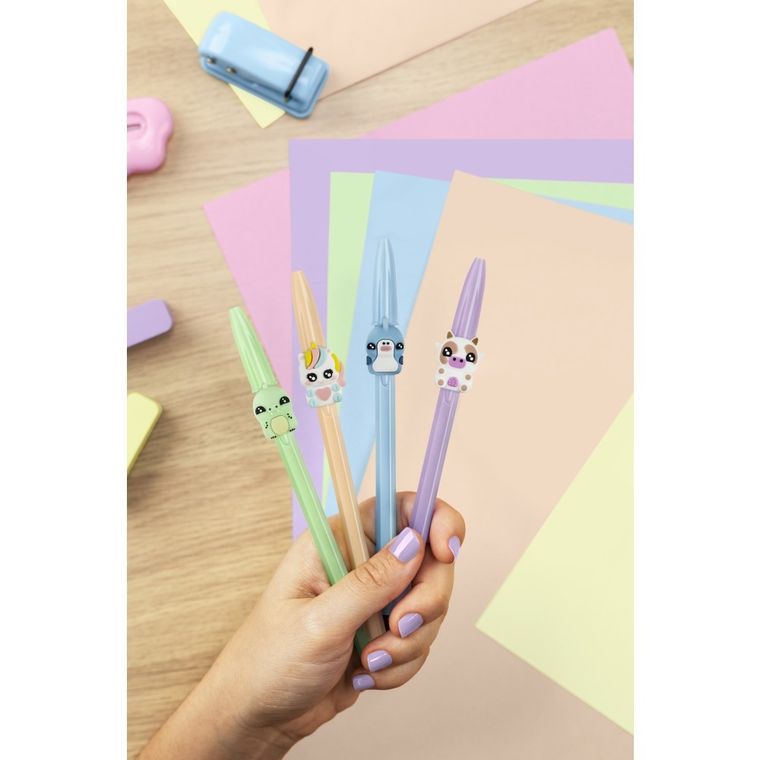 Bic, Cristal Figurine, długopis, niebieski, 5 szt.