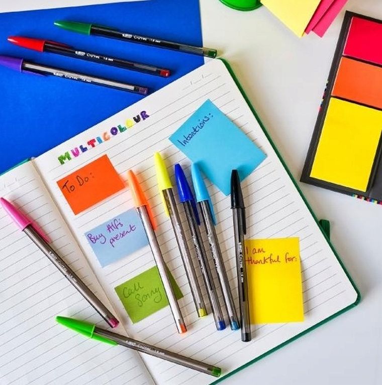 Bic, Cristal Multicolour, długopisy kolorowe, 10 szt.