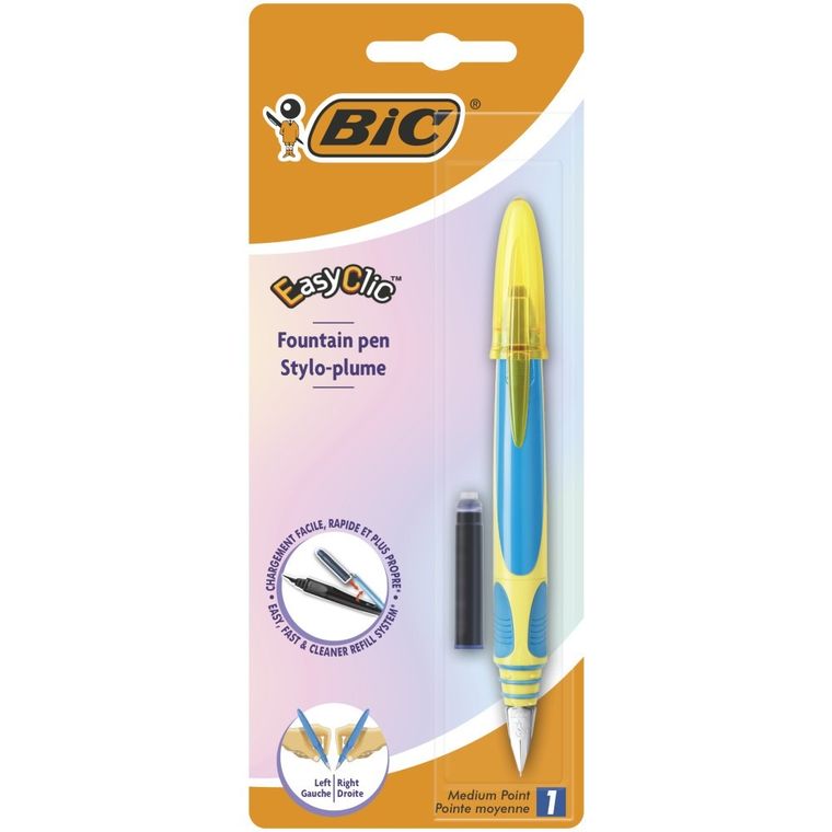 Bic, Easy Clic Standard, pióro wieczne + 1 nabój, 1 szt.