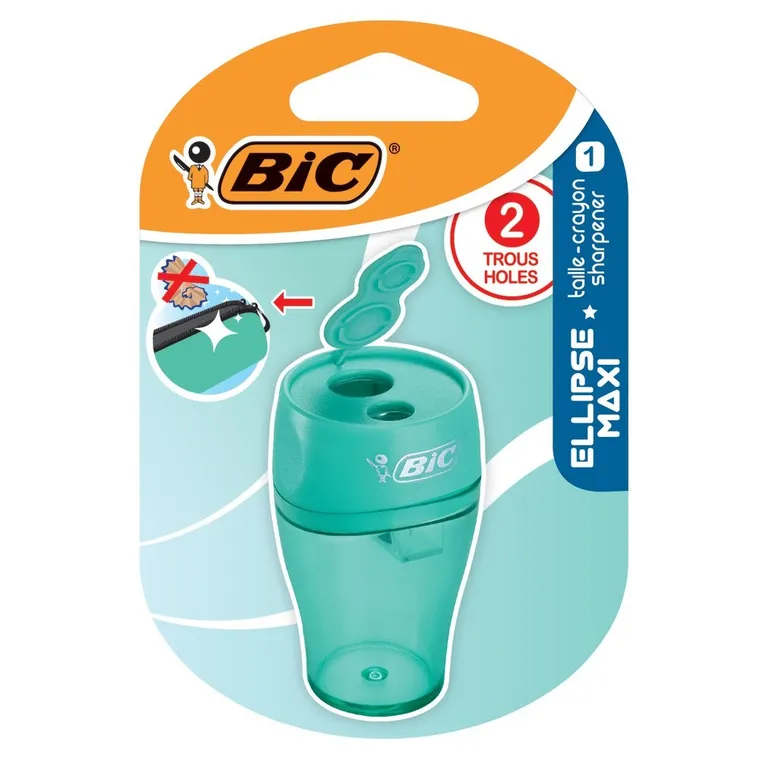 Bic, Ellipse Sharpener, temperówka, dwa otwory