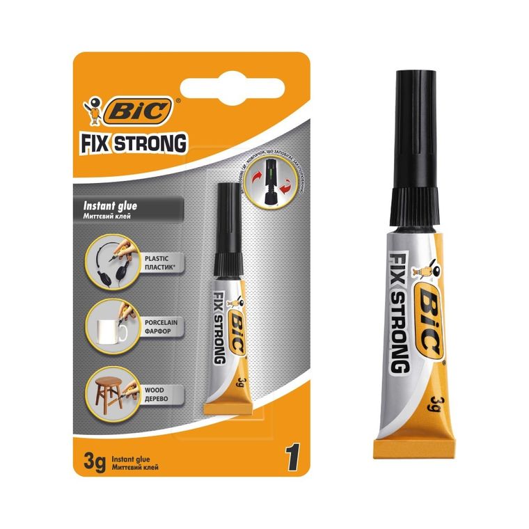 Bic, Fix Strong Liquid, klej, 3g