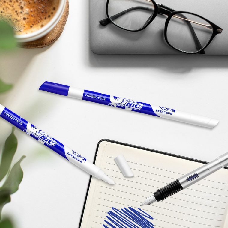 Bic, Ink Eater, wymazywacz do piór wiecznych, 2 szt.