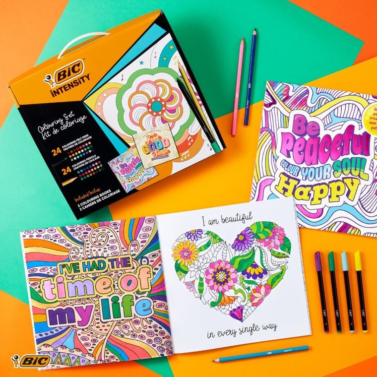 Bic, Intensity, Igloo, zestaw kreatywny