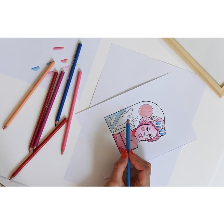 Bic, Intensity Up, kredki ołówowe trójkątne, 24 kolory