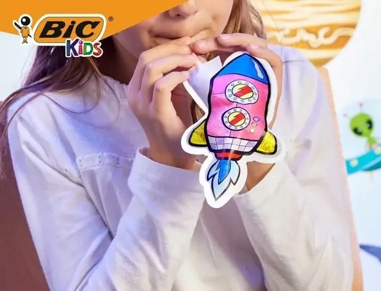 Bic, Kids, Airtoys Space, zestaw kreatywny