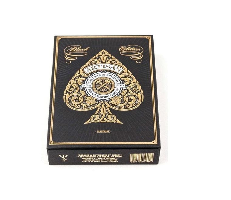 Bicycle, Artisan Black, karty do gry