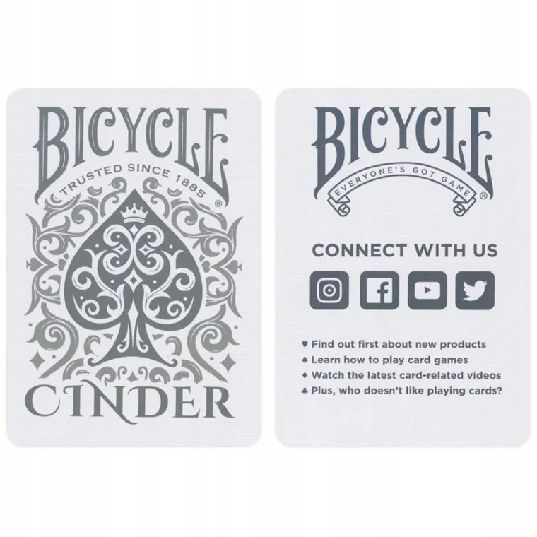 Bicycle, Cinder, karty do gry