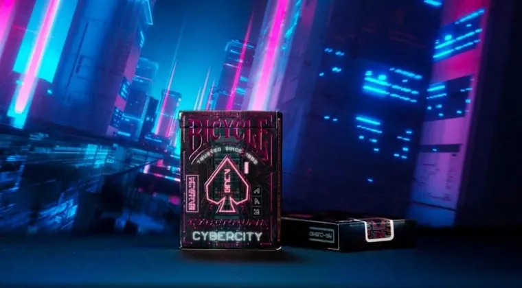 Bicycle, Cyberpunk Cyber City, karty do gry