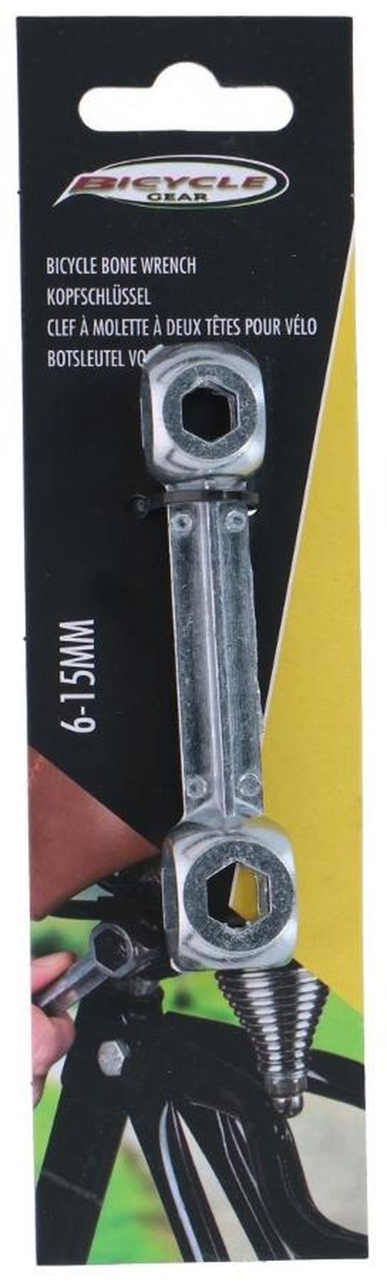 Bicycle Gear, klucz rowerowy, 10 funkcji, w kształcie kości