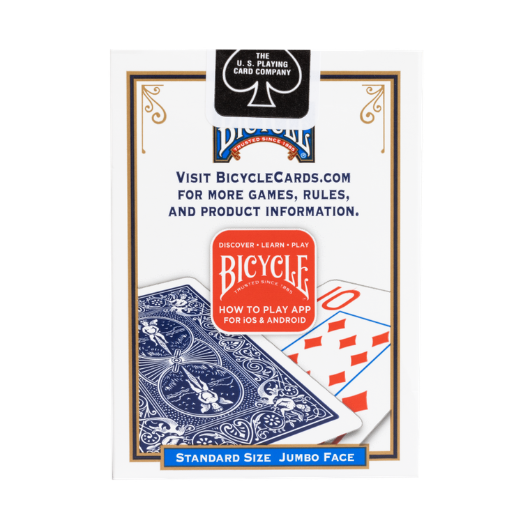 Bicycle, Jumbo Rider Back, karty do gry