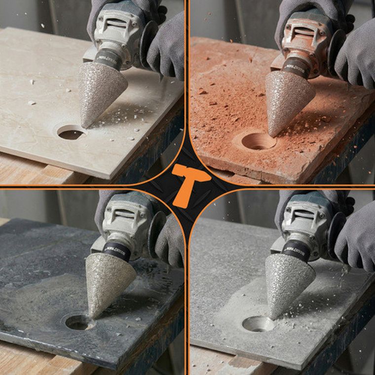 Bigstren, frez stożkowy diamentowy, 35 mm