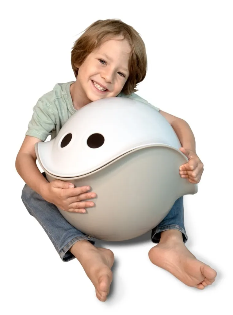 Bilibo, muszelka do zabawy, beżowa