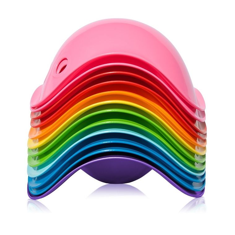 Bilibo, muszelka do zabawy, biała