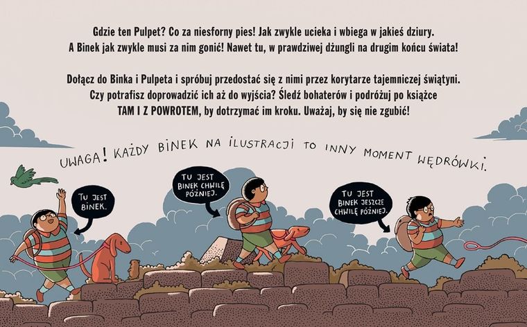 Binek i Pulpet w świątyni Majów