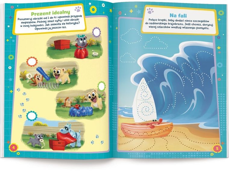 Bingo i Rolly w akcji. Zadania do zmazywania