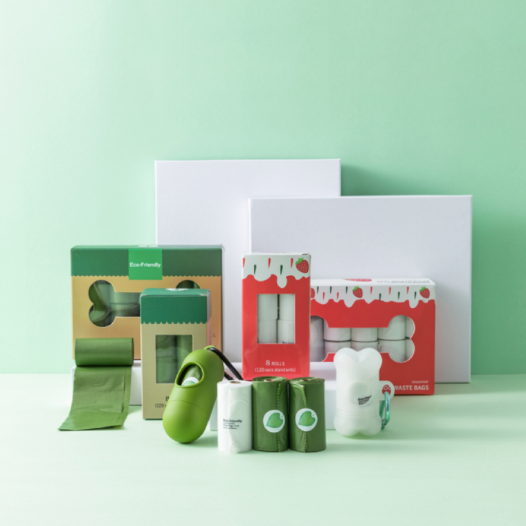 Biodegradowalne worki na psie odchody, 20 rolek