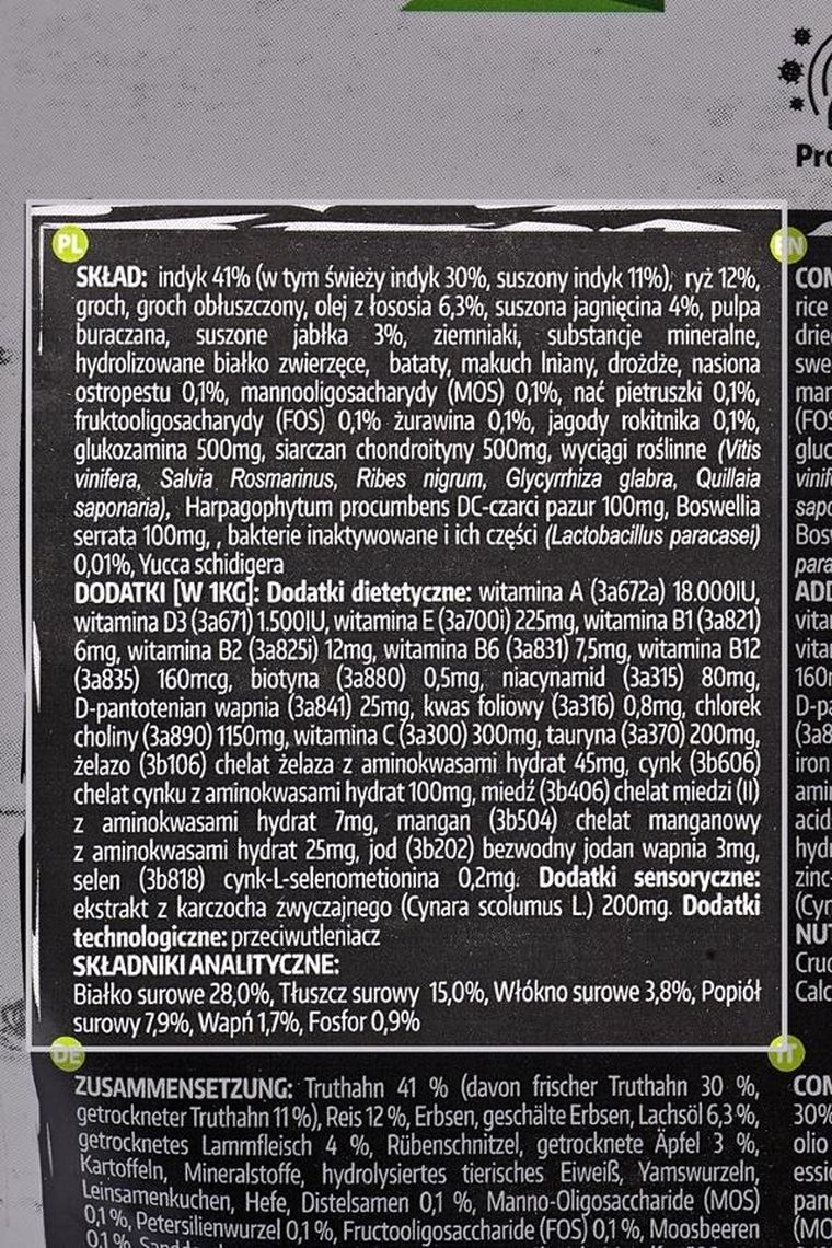 Biofeed, Euphoria Fresh, indyk z jagnięciną, karma sucha dla psów, M/L, 2 kg