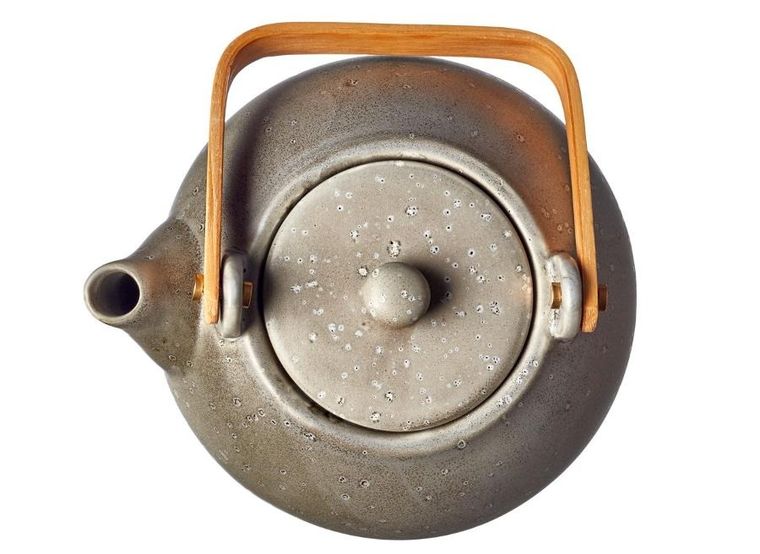 Bitz, dzbanek kamionkowy z sitkiem, szary, 1,2l