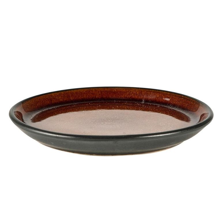 Bitz, Gastro, talerz, black/amber, 17 cm