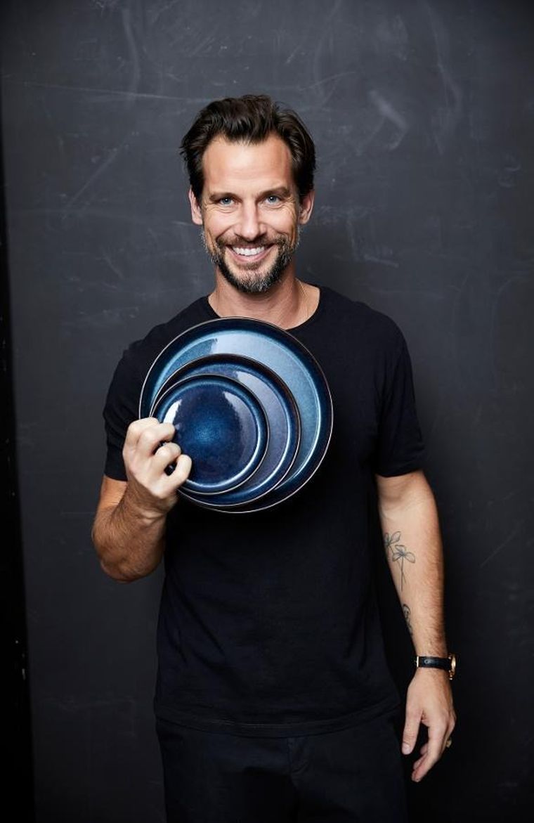 Bitz, Gastro, talerz, black/dark blue, 17 cm