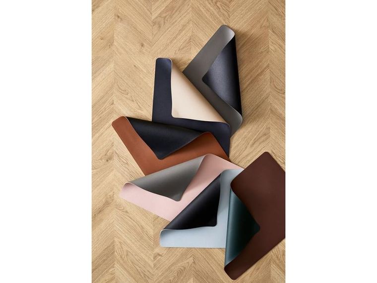 Bitz, podkładki pod talerze, 46-33 cm, 4 szt., zielony brązowy