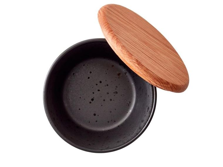 Bitz, zestaw misek kaMionkowych z pokrywką, czarny, 3 szt.