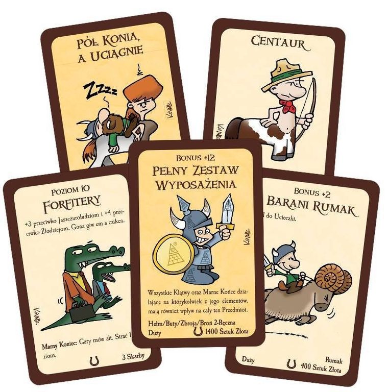 Black Monk, Munchkin 8: Pół konia, a uciągnie, dodatek, gra karciana