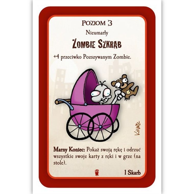 Black Monk, Munchkin Zombie 2: Kosi, kosi łapci, dodatek, gra karciana