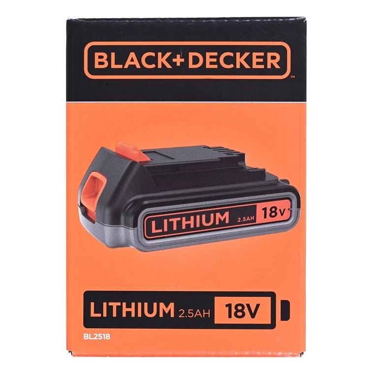Black&Decker, akumulator, 18V, Li-lon 2,5Ah BL2518-XJ