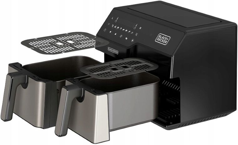 Black&Decker, frytkownica beztłuszczowa, air fryer, 9l
