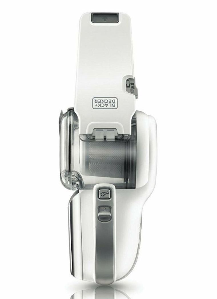 Black&Decker, odkurzacz bezworkowy, ręczny, Pivot PV1820L-QW 35W, biały