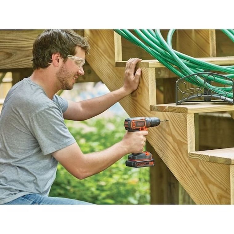 Black&Decker, wiertarko-wkrętarka, 18V, BDCDC18-QW