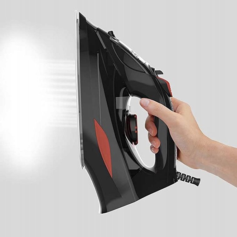 Black&Decker, żelazko parowe, 3000W, czarne, BXIR3000E